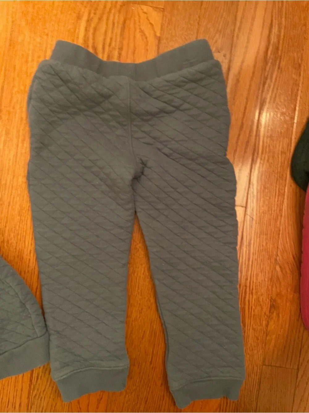 Carter's Slate Gray Quilted Lounge Pullover & Jogger Set